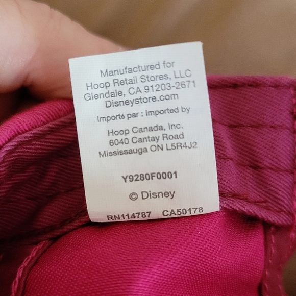 Vintage 2000s Disney Princess pink velcro baseball cap hat - Picture 6 of 6